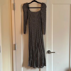 & Other Stories Puff Sleeve Maxi Dress